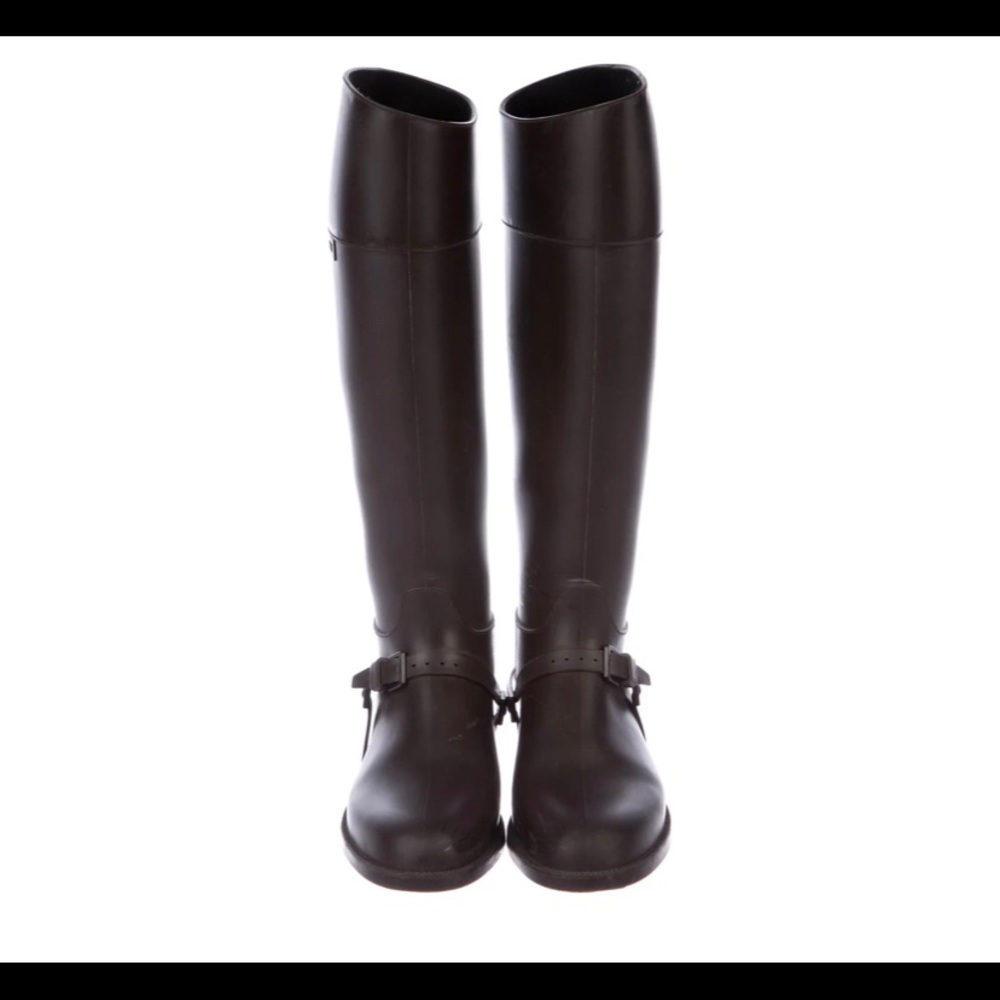 Givenchy over the knee rain boots